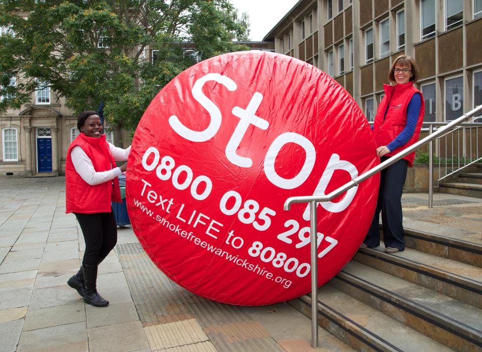 Public Health England is currently preparing for Stoptober, encouraging smokers to give up with an initial one month target