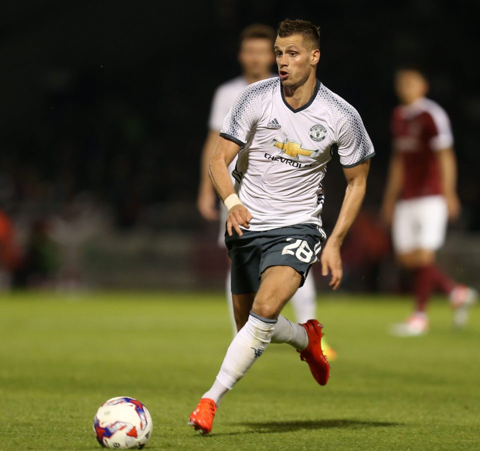 Morgan Schneiderlin has fallen down the pecking order at Manchester United
