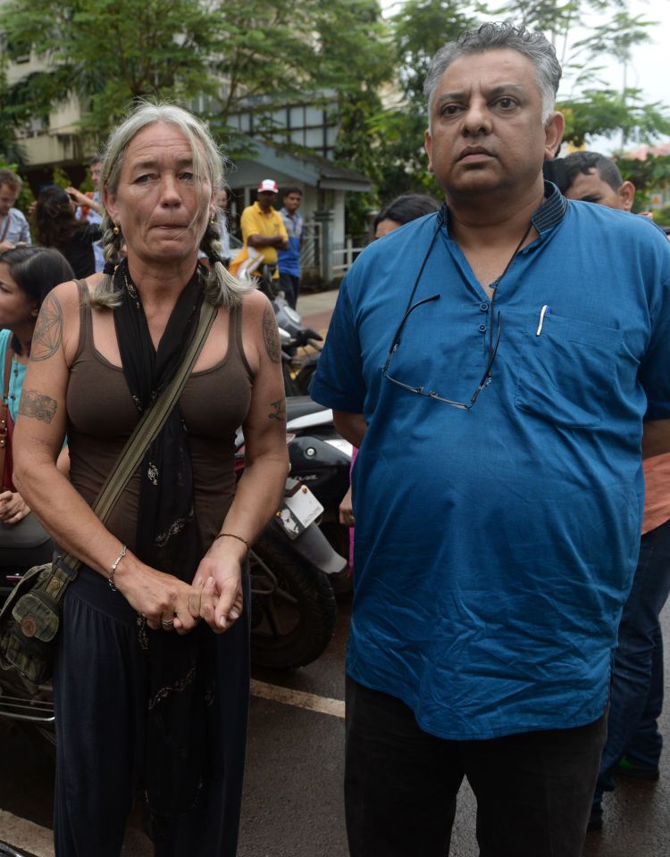 Fiona and her lawyer Vikram Varma addressed reporters outside court