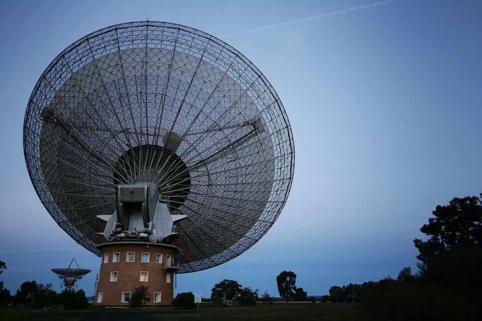 The Parkes Observatory in Australia is being used in the project