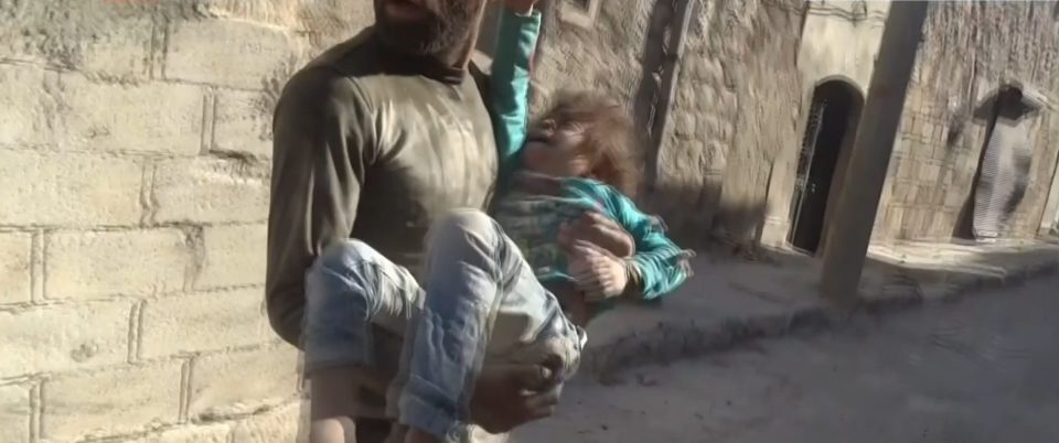 A five-year-old girl was also pulled from the rubble of a building destroyed in the bombings