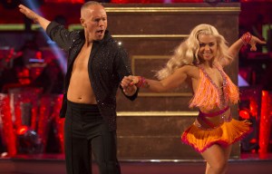Judge Rinder has revealed he caught his dance partner Oksana Platero buying a kinky sex toy online