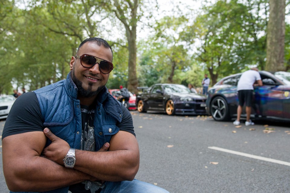 Kash is one half of the duo that runs Piccadilly Boy Racers - a secretive club for high-end car owners to show off their flash motors