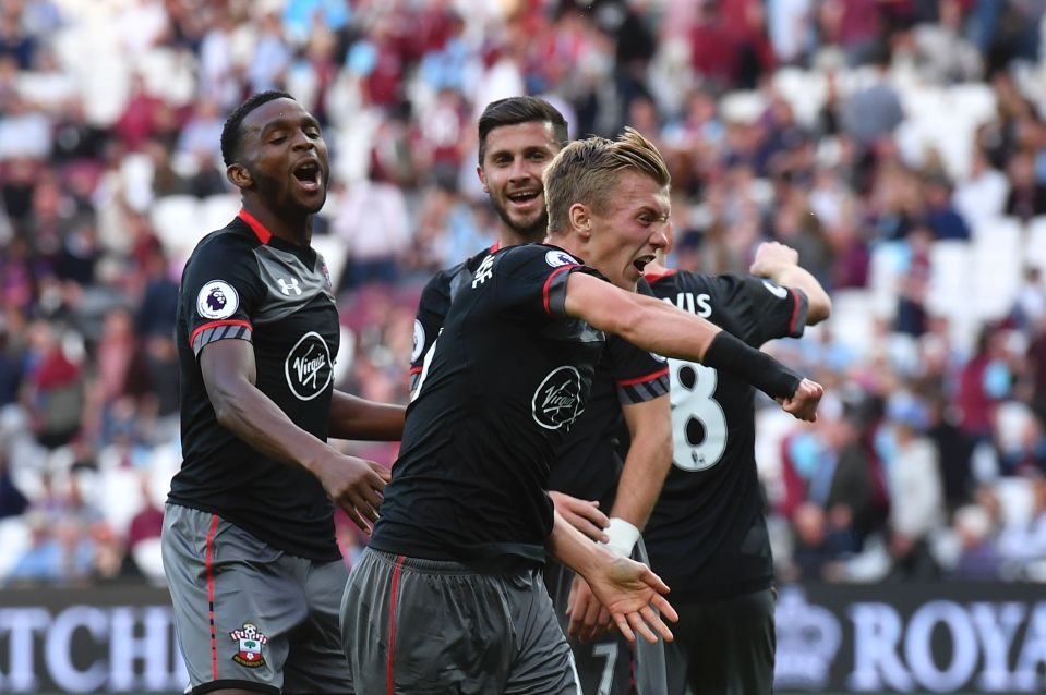 James Ward-Prowse made it 3-0 to the Saints