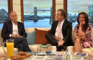Strictly Come Dancing's Judge Rinder and Piers Morgan flirted up a storm during Monday's Good Morning Britain