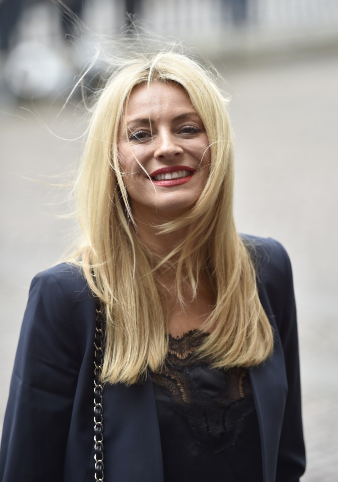 Strictly host Tess Daley arrives soon after fellow host Claudia Winkleman