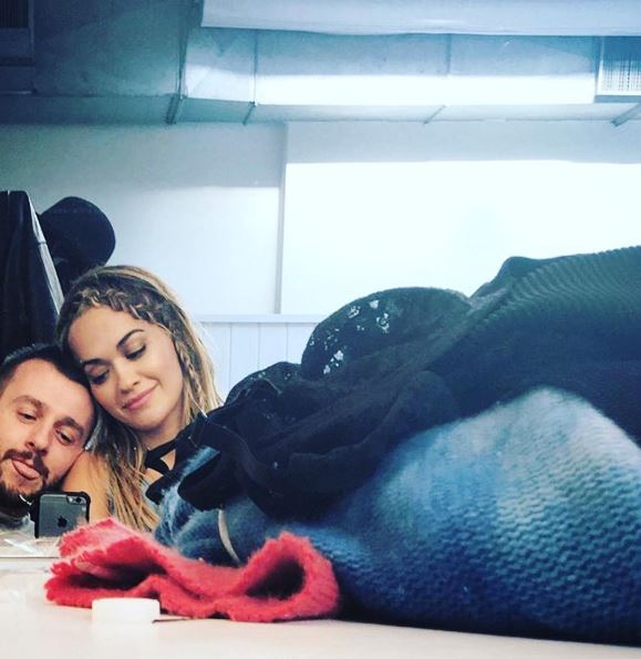 Matt Irwin and Rita Ora