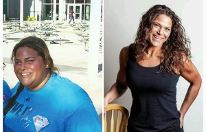 Woman who weighed 350 pounds and couldn't fit in an airplane seat or put on her own BRA shares her story