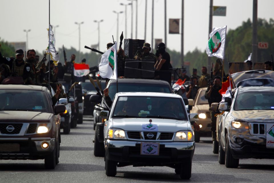 Groups such as Hezbollah in Lebanon and Badr in Iraq are filling the void left by the ISIS retreat and are fare better equipped and trained than the ragtag band of Sunni jihadis