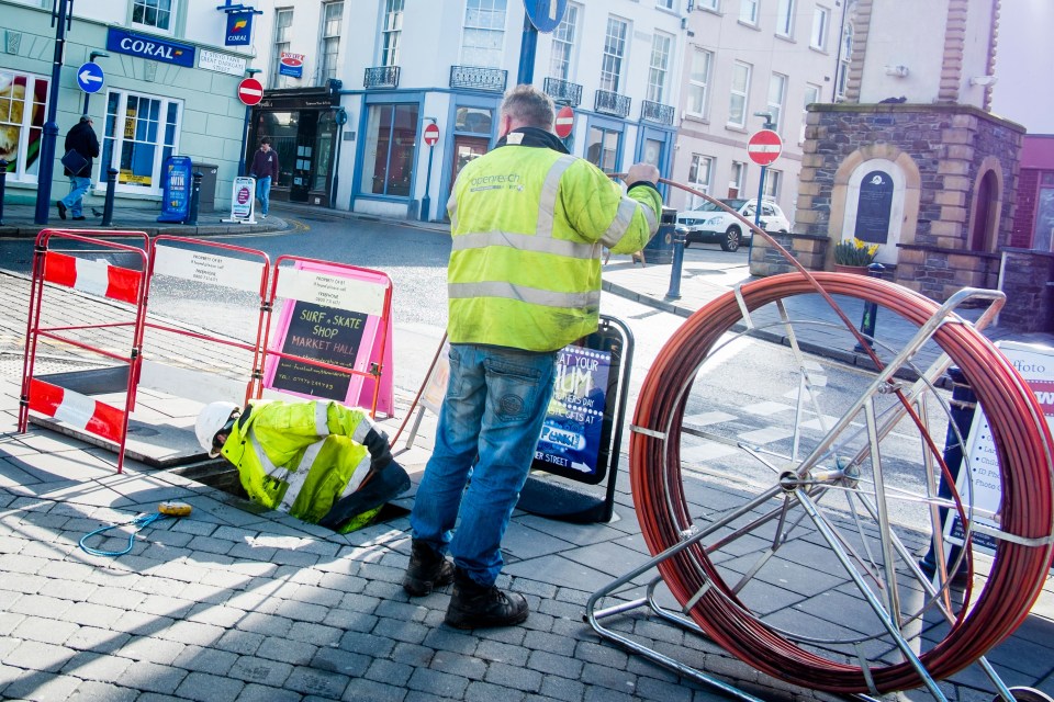 BT Openreach engineers