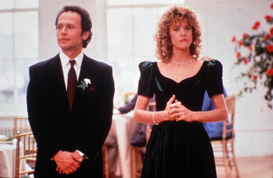 From fresh-faced Americas sweetheart in When Harry Met Sally...
