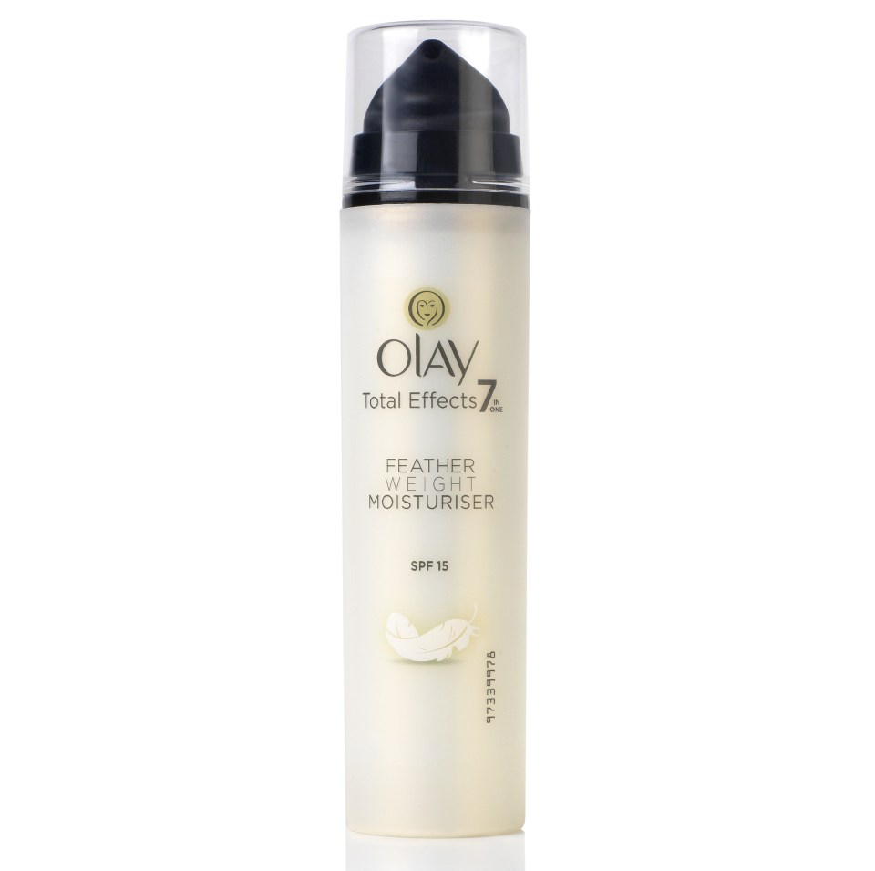 Olay Total Effects Featherweight 7in1 Anti-Ageing Moisturiser SPF 15, £9.99