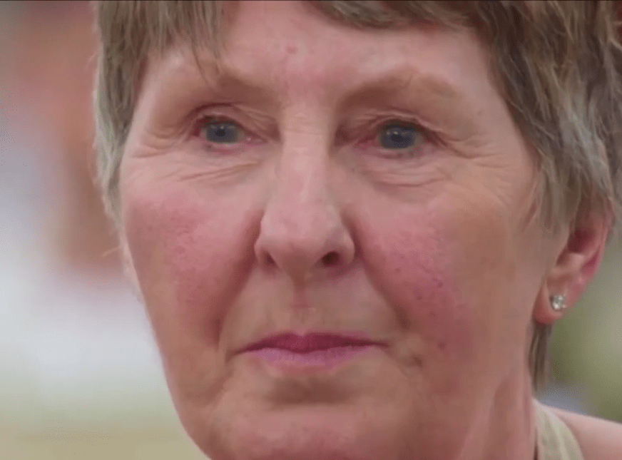 Val Stones looked on in horror as he bit off her sister's head