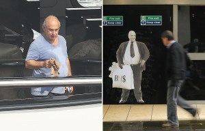 Looks like Phil Green ‘visits’ BHS and leaves with a bag full of cash... but actually he's on his £100million yacht