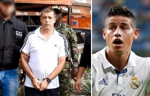 James Rodriguez's childhood football coach arrested on suspicion of being a paedophile