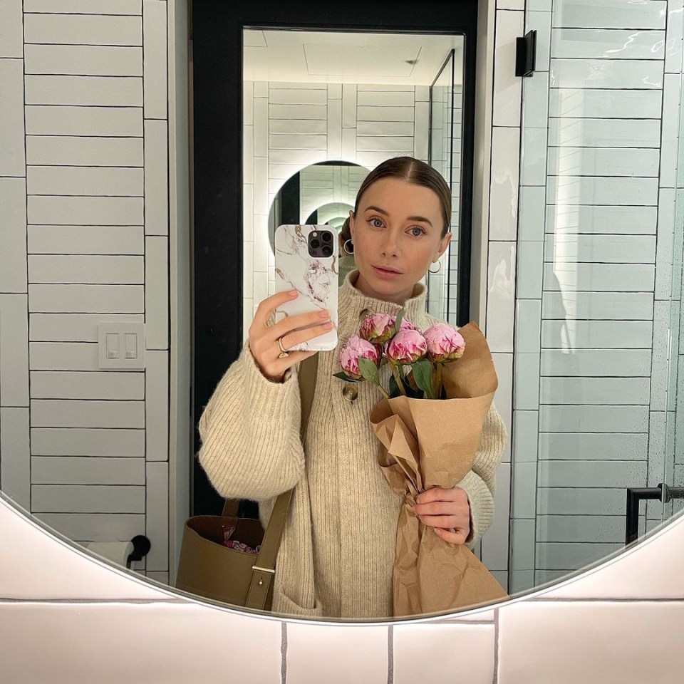  The actress married last year