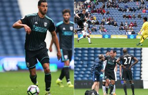 West Brom 1-0 Delhi Dynamos: Nacer Chadli makes Baggies debut as Tony Pulis' men struggle to victory