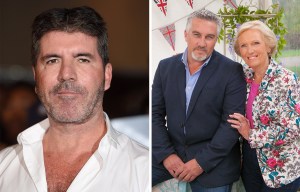 More misery for Simon Cowell as 14million viewers help Bake Off grab TV top spot from Britain's Got Talent