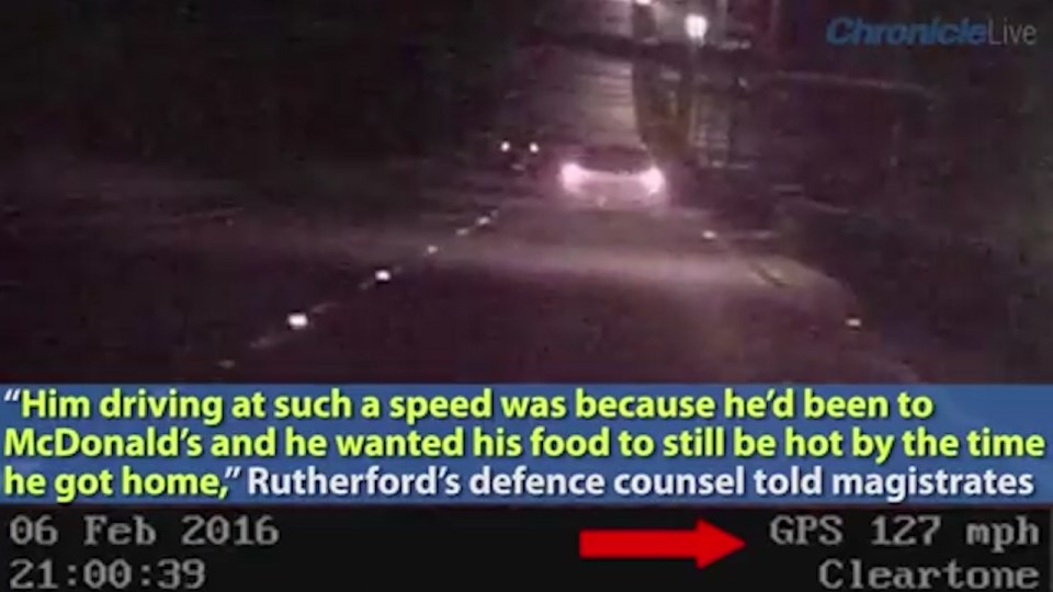 He had not told his insurance company that his car was modified either