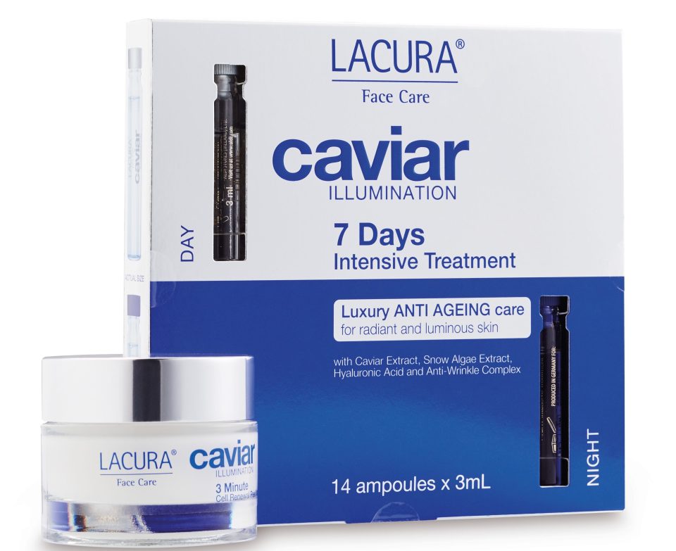 The popular Lacura Caviar Illumination 7 days intensive 