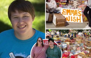 Girl with cancer turns down a dream trip to Disneyland...so she can deliver food to the homeless