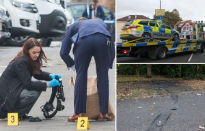 Female officer in intensive care after being dragged under car in 'deliberate hit-and-run'
