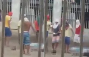 Bloodthirsty prisoners behead fellow inmate then play football with his HEAD in horrific attack