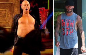 Judge Rinder reveals David Beckham is his gym buddy as he gets in shape for Strictly