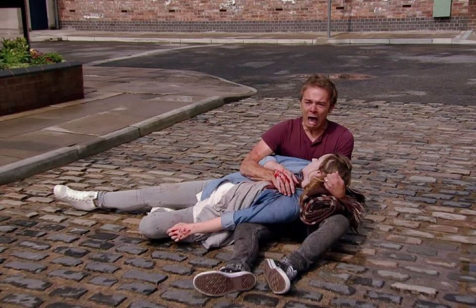 David hasn't been able to recover after watching his wife die in his arms 