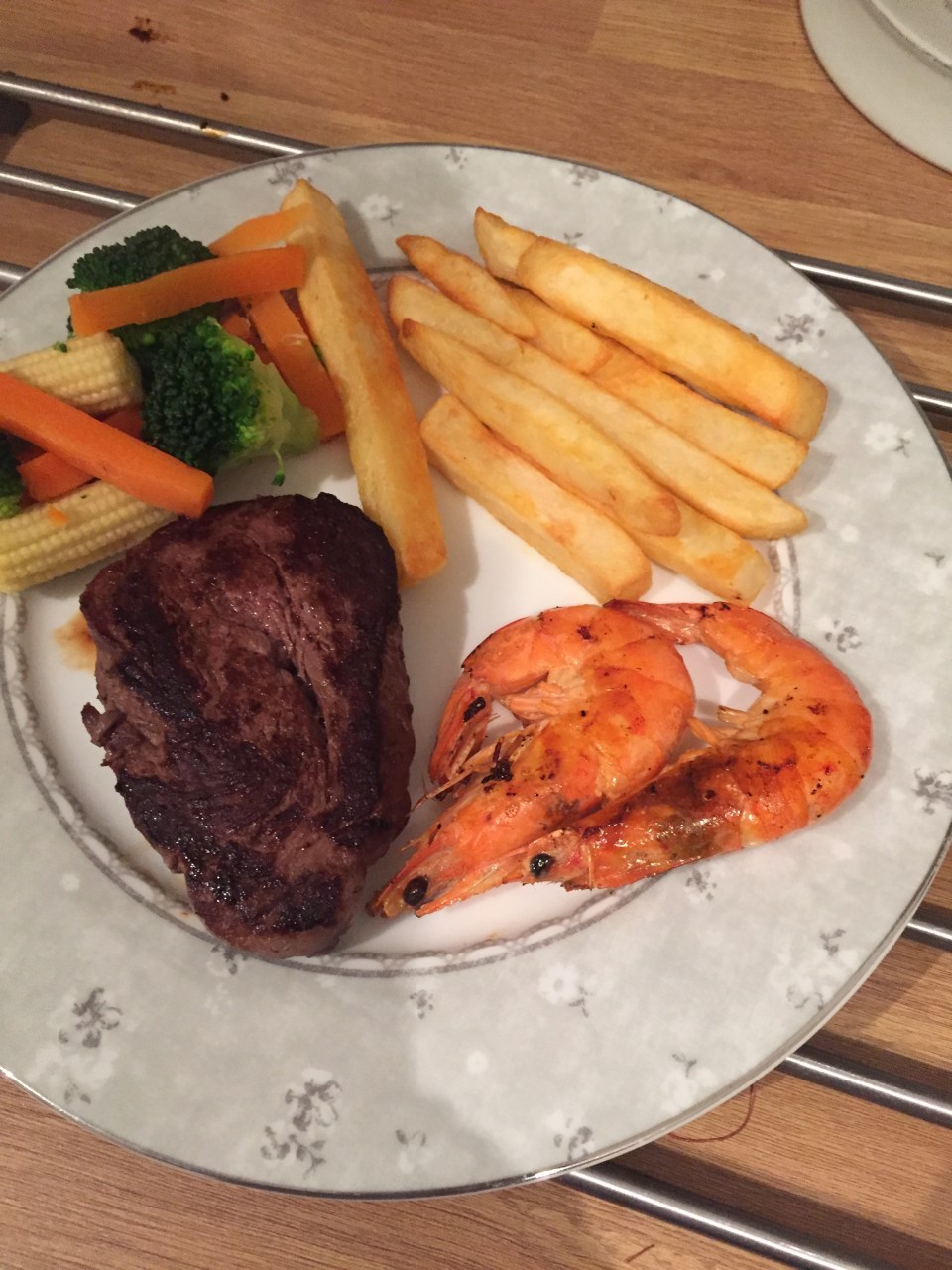 The surf and turf was a success