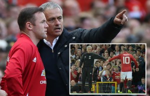 Jose tells Rooney he must leave Man United if he wants regular first-team football