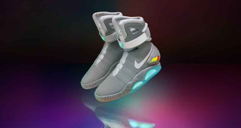 The future is here... fans will finally be able to get Marty McFly's iconic trainers