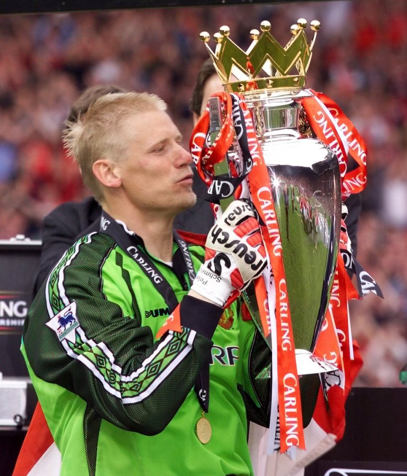 Peter Schmeichel got the lion's share of your vote to get the nod at goalkeeper