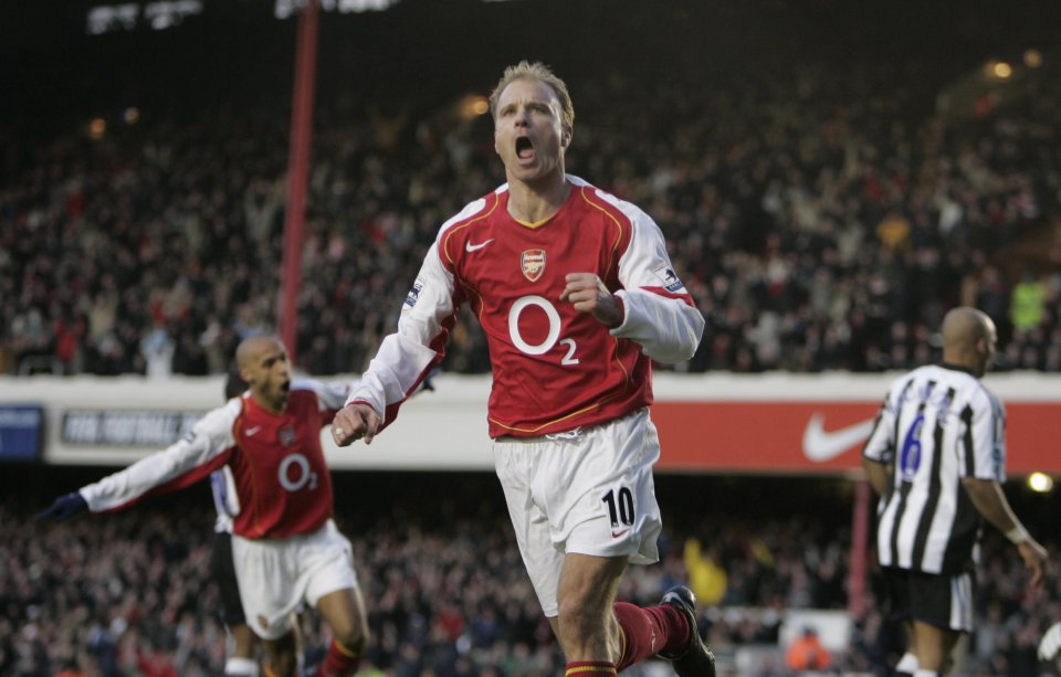 Dennis Bergkamp was one of the most easy-on-the-eye footballers ever to play
