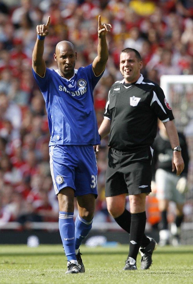 Nicolas Anelka narrowly missed out on SunSports top 18 Premier League forwards