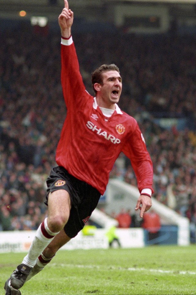 Eric Cantona was one of the most exciting footballer of the 90s