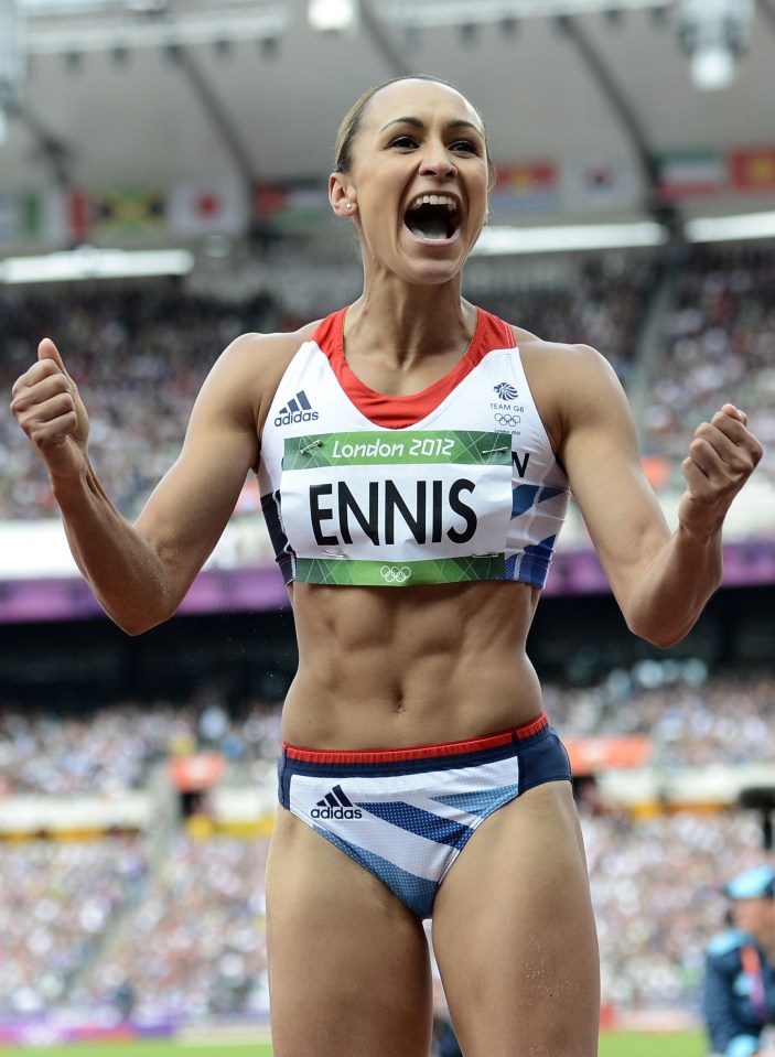 Jessica Ennis-Hill went into the London Olympics under huge pressure but delivered when it mattered most