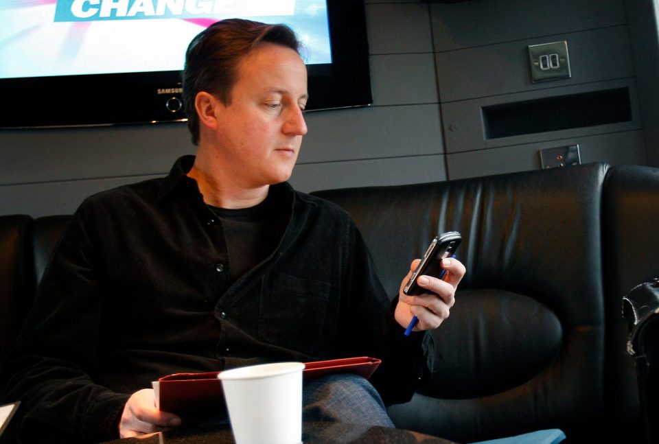 David Cameron sent a brutal text to Boris Johnson