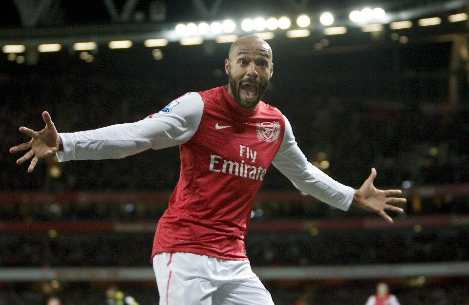 Thierry Henry has gone down as one the all-time Premier League legends