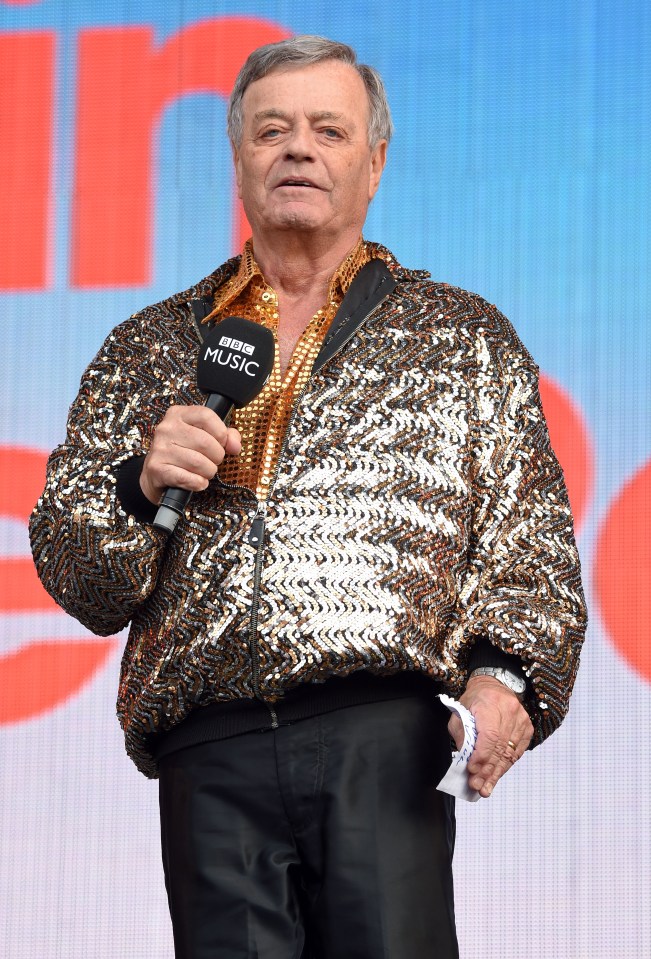 Tony Blackburn at the BBC Radio 2 Live In Hyde Park Concert in 2015