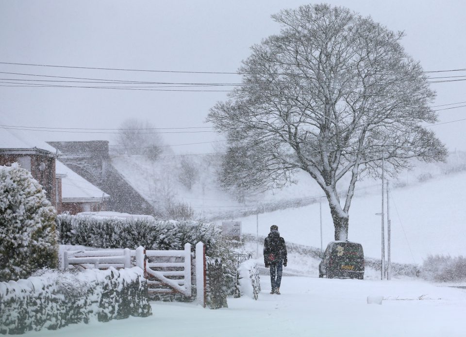 Will we see snow? Forecasters have said it is unlikely people will notice the slight snow that will hit the top of hills