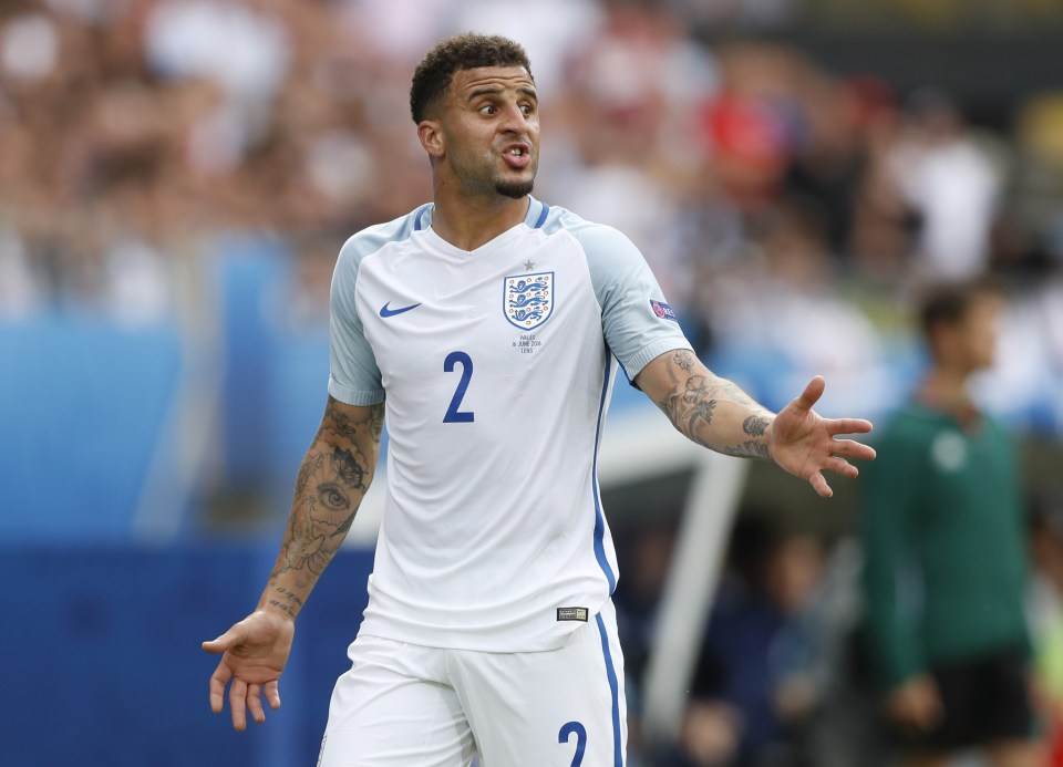 Kyle Walker admits England had no Plan B at Euro 2016