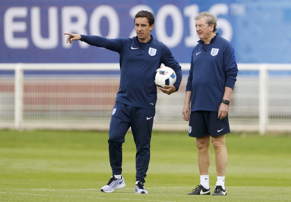 Neville was criticised by Allardyce for his role with then-England boss Hodgson in the Euro 2016 debacle