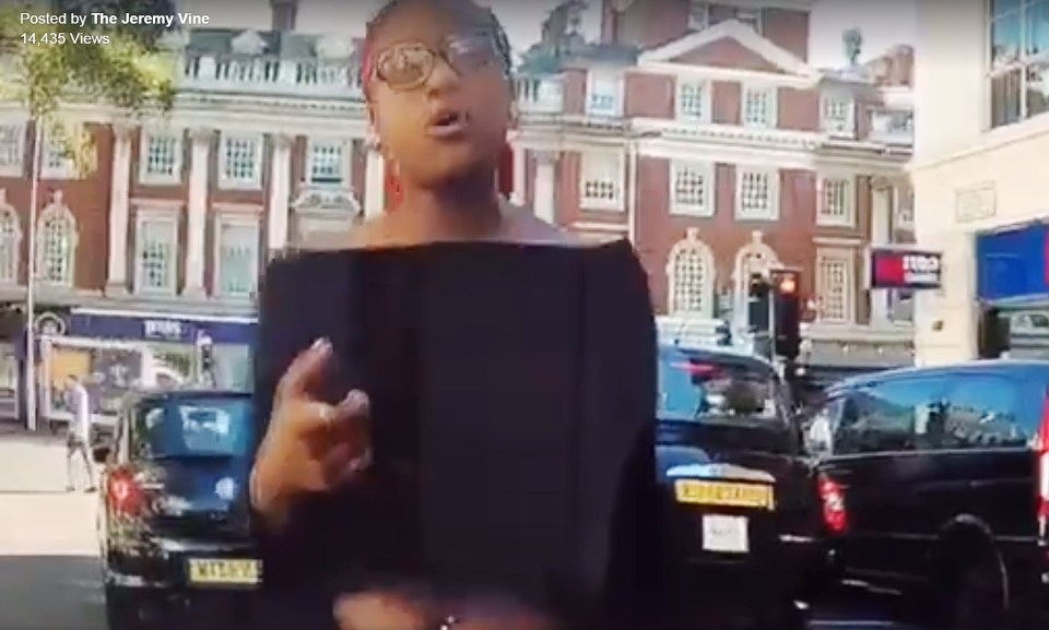 Vine previously shared footage of an argument between himself and another motorist on the roads of London