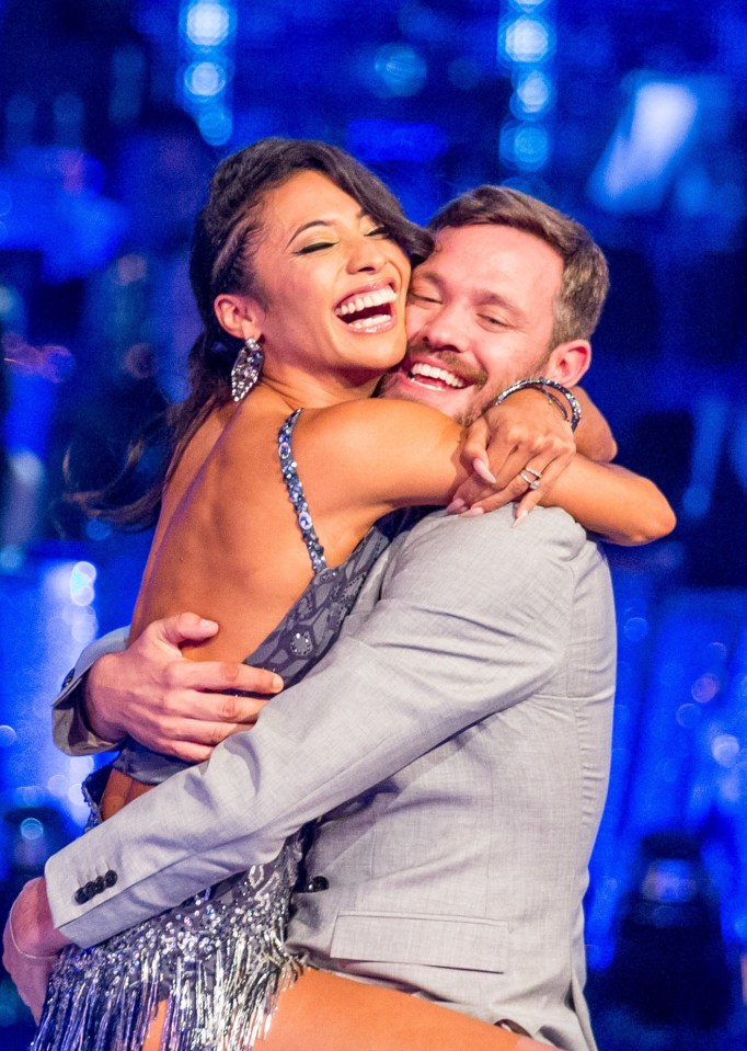 His dance partner Karen Clifton is said to be 'livid' about the singer leaving the show