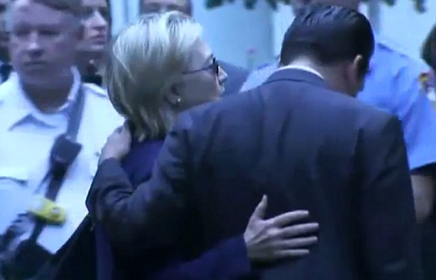 Clinton was forced to leave a 9/11 memorial event last month after she appeared to collapse