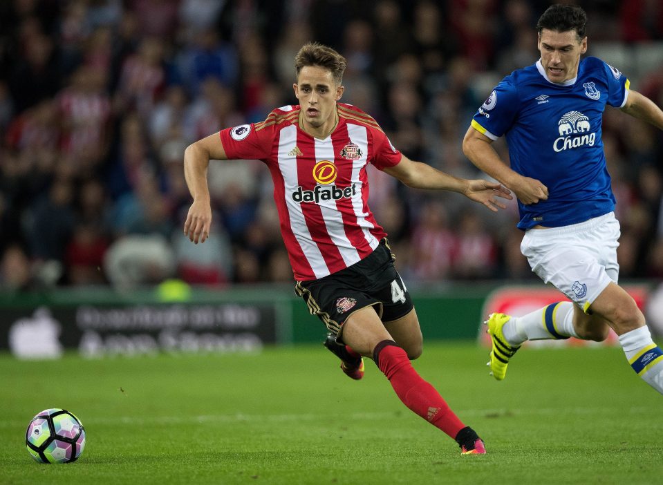 Adnan Januzaj is expected to return from injury for Sunderland ahead of schedule
