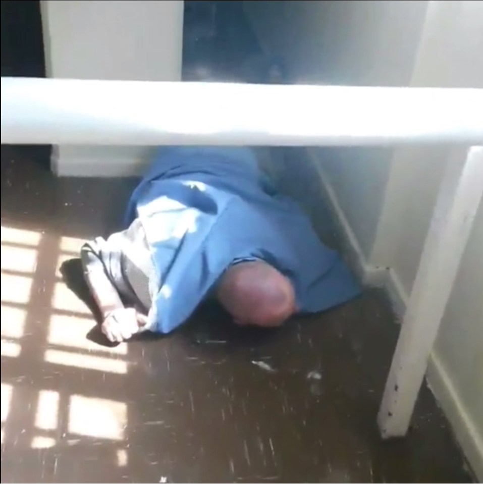 The drugs is known to cause seizures and psychotic fits. One inmate at a prison is alleged to have been filmed suffering the drug's after effects