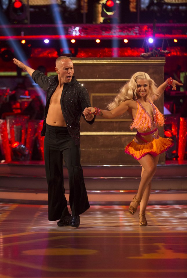 Rob has been partnered with Ukrianian-born professional Oksana Platero
