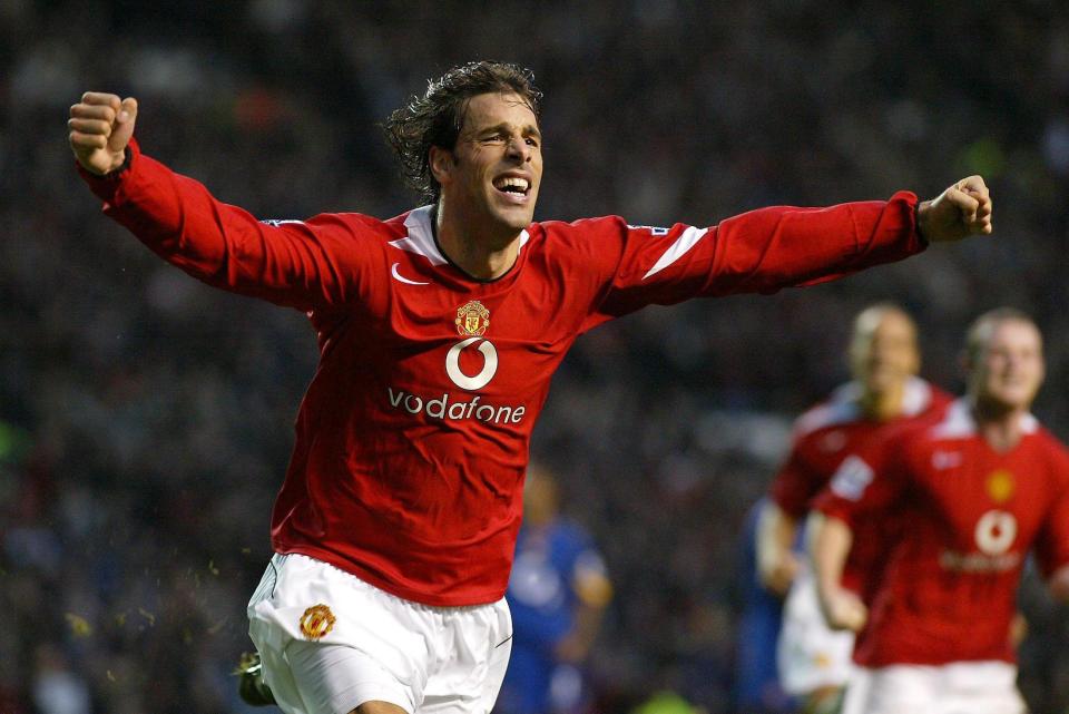 Ruud van Nistelrooy enjoyed a goal-laden stint in the Premier League